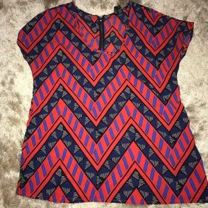 Tribal print blouse